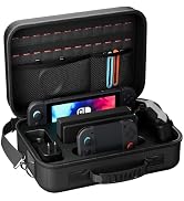 ProCase Large Case for Nintendo Switch 2 2025, Hard Carrying Travel Bag with Shoulder Strap and 2...