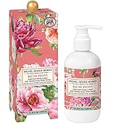 Michel Design Works Moisturizing Hand and Body Lotion, Blush Peony, 8 oz