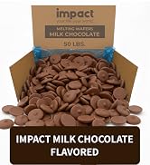 S’mores Flavored Melting Wafers, 50 lb Bulk Case – Ready-to-Use Candy Melts for Baking, Dipping &...