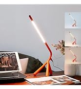 Simisand LED Creative Desk Lamp with USB Tybe-c Stepless Dimmable Eye Caring Desk Light for Home ...