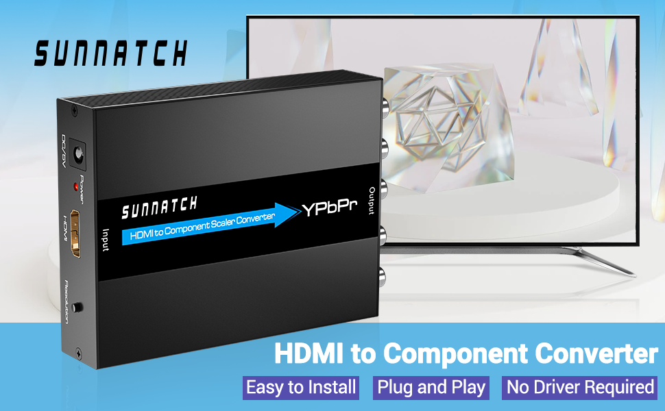 HDMI to Component converter