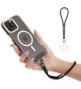 Golifyne Phone Wrist Strap with Stainless Steel & TPU Tether Tabs for iPhone – Secure Hand Strap ...