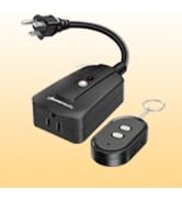 DEWENWILS Outdoor Wireless Remote Control Outlet, 15 amp Heavy Duty Weatherproof Remote Controlle...