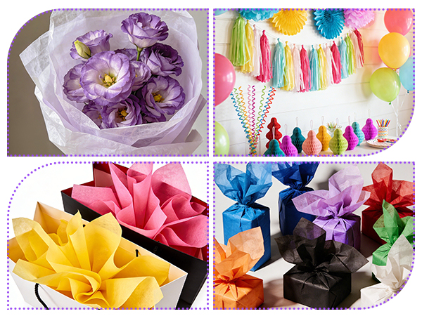 pink tissue paper