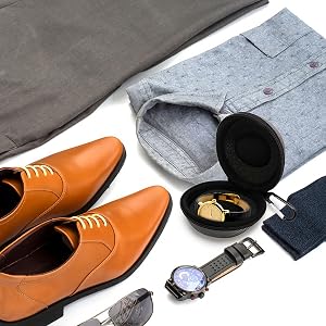 travel single watch case