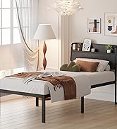 bed frame with headboard