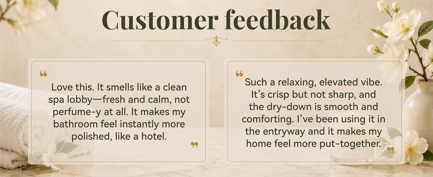 Customer feedback