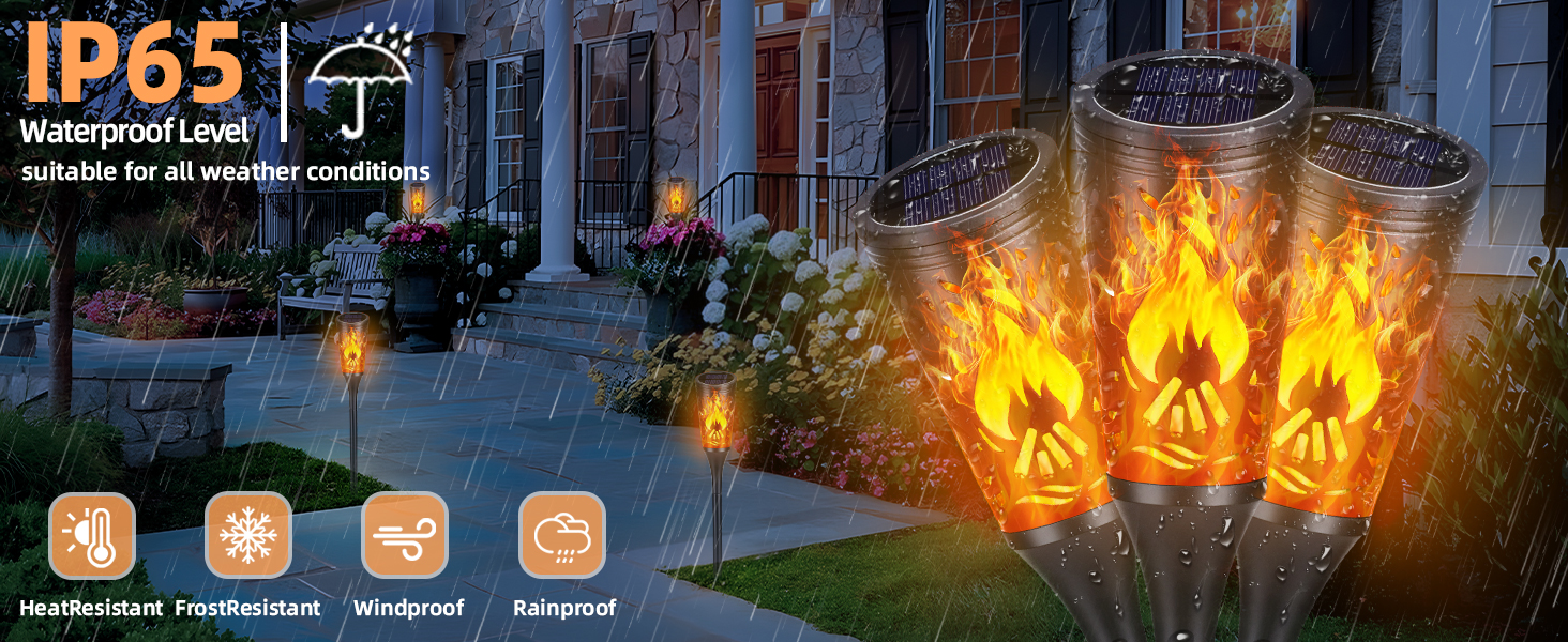 solar lights outdoor waterproof