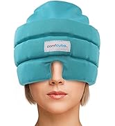 Comfcube Migraine & Headache Relief Ice Cap, 2 Hours Long Lasting Cold Therapy Wearable Form Fitt...