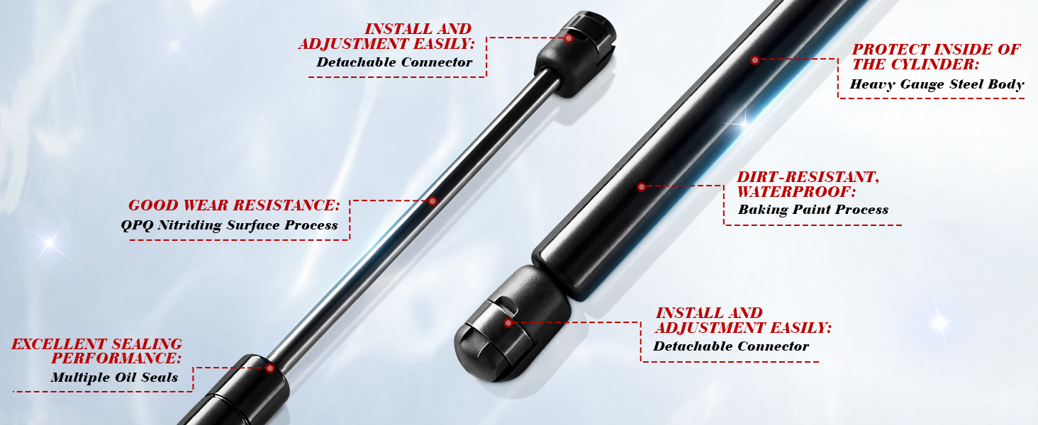 10 inch gas strut
