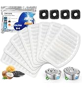 ORSDA Cat Water Fountain Filters, ONLY for D36/D66 Cat Fountain With Water Level Window, Carbon R...