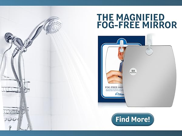 mirror shower fogless fog shaving suction bathroom mirrors free
