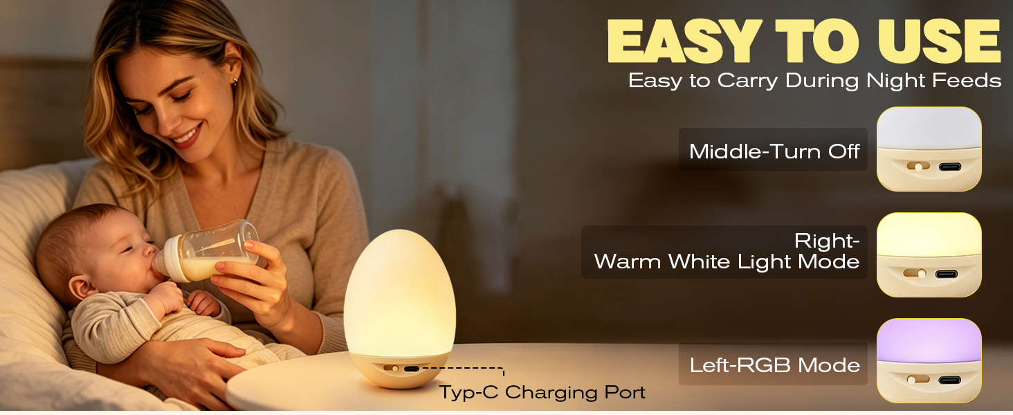 egg night light