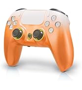 NBCP For PS4 Wireless Controller, Compatible With PS4/PS3/PC/iOS/Android,Six-Axis Gyroscope, Dual...