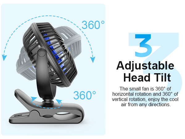 adjustable head tilt