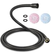 TRIPHIL Kink-free Shower Hoses Extra-long for Handheld Showerhead Hose Replacement Flexible Metal...