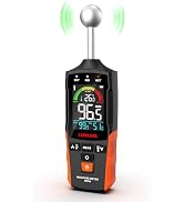 LASELION MS04 Pinless Moisture Meter with Ball Probe for Non-Destructive Area Scans Ideal for Woo...