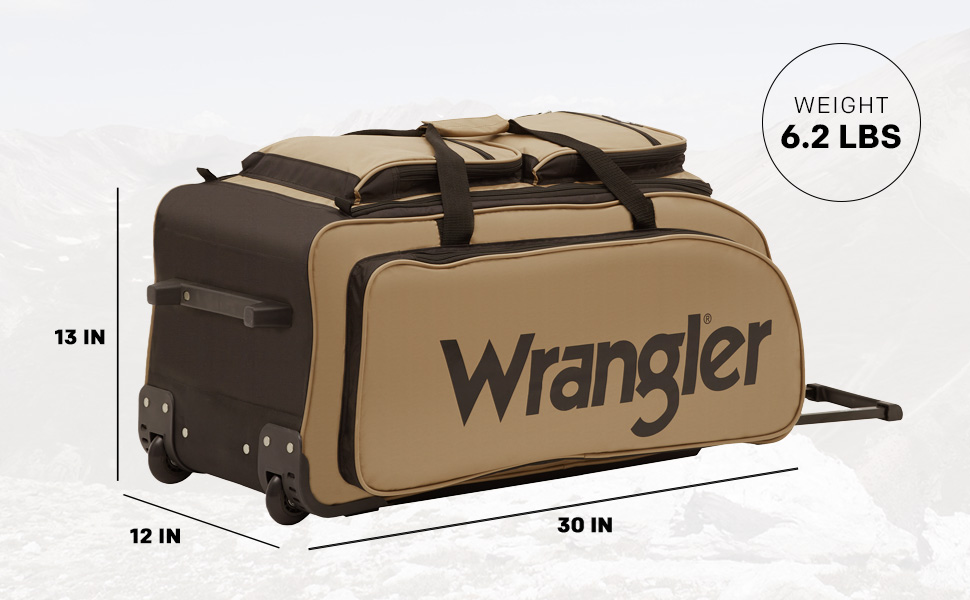Wrangler 30" Upright Duffel Color Options