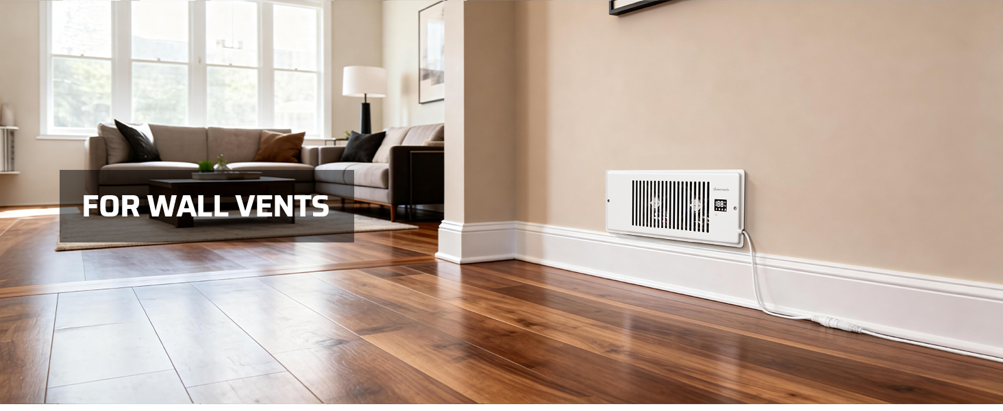 Quiet Register Booster Fan