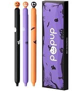 Kaco POPUP Gel Pens 3 Pieces for Halloween 0.5mm Cute Stationery Journaling Note Taking Quick Dry...