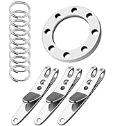 GABOX Nano Key Clip & Keyrings Clip for Pocket & Purse + Expanded Multi-Rings Keychain & Key Orga...