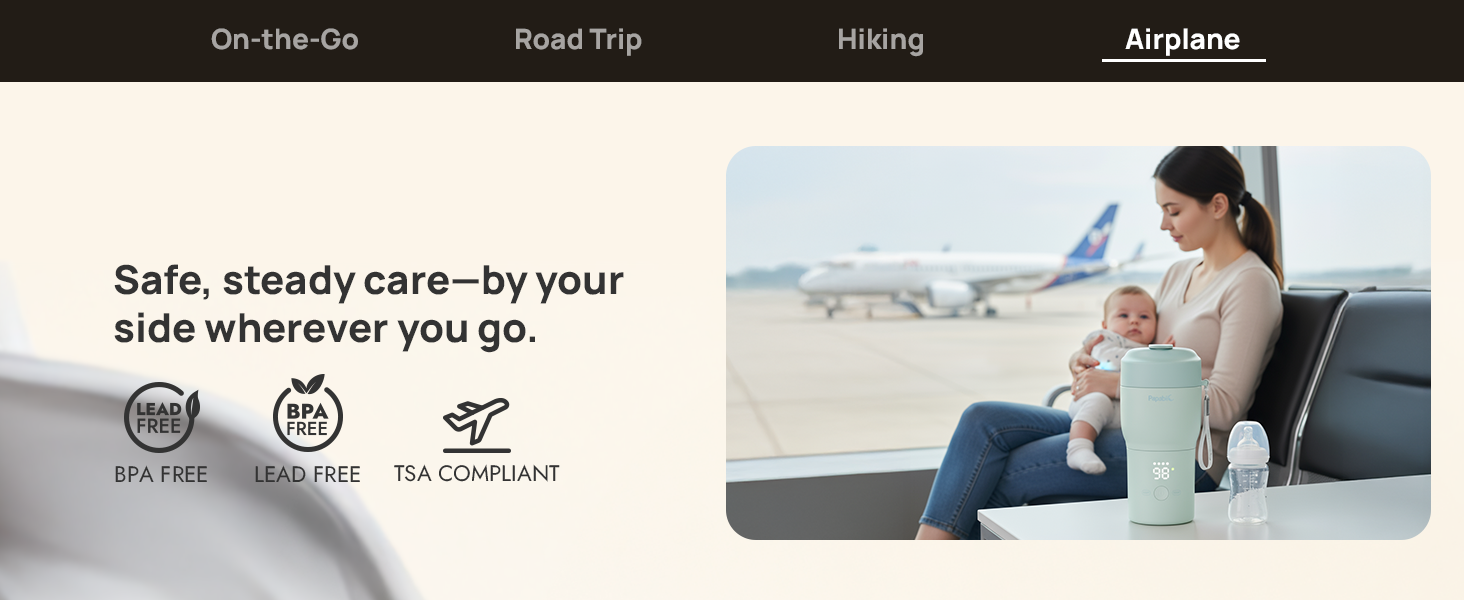 Papablic portable bottle warmer