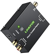 LiNKFOR Phono Turntable Preamp,PP900 Ultra-Compact Phono Preamplifier Mini Electronic Audio Stere...