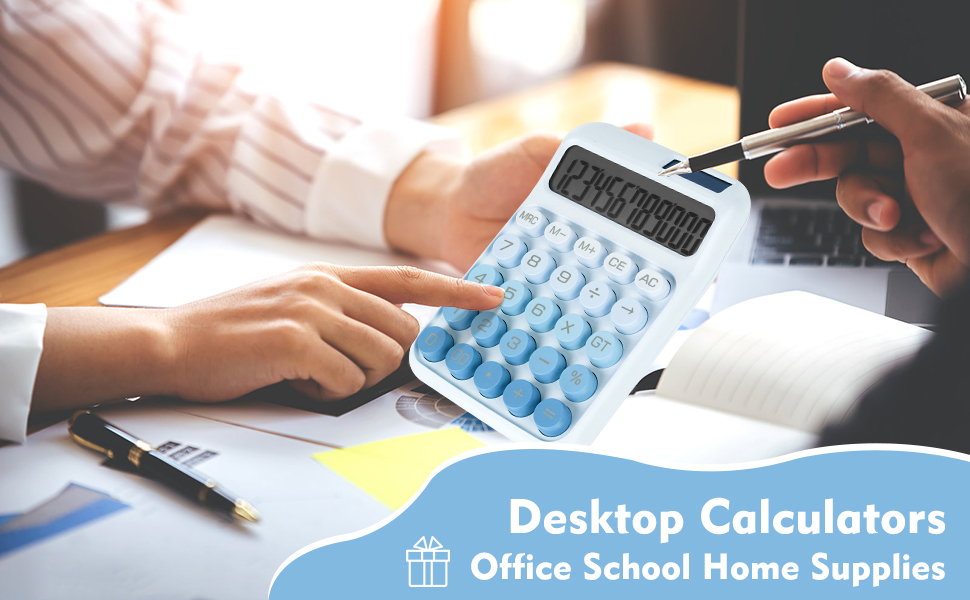 Calculator blue-5