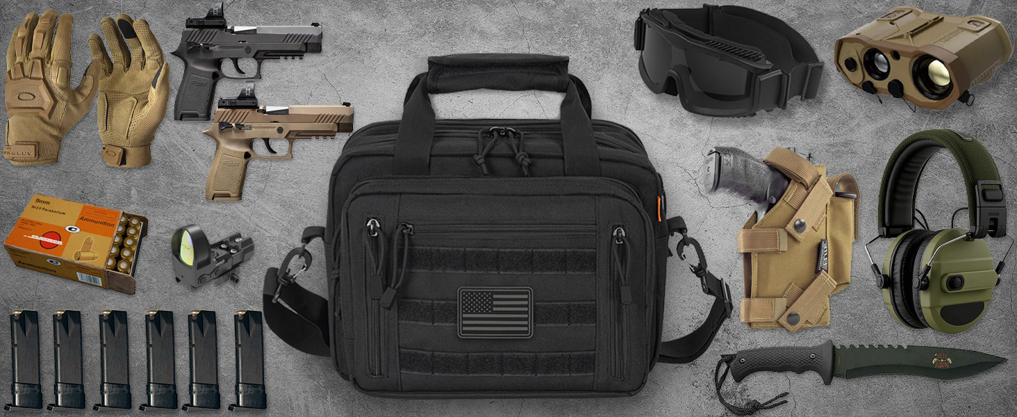 2 gun carrying bag