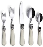 Annova Flatware 20 Pieces Set/Stainless Steel Vintage Silverware/Cutlery, Dinner Knife/Dinner For...