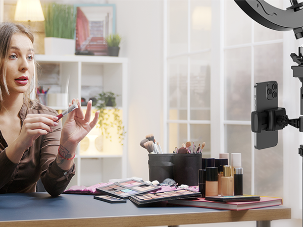 iphone tripod stand with ring light