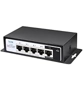 VJB 5 Port Gigabit Ethernet Easy Smart Managed Switch, Home Network Hub, Office Ethernet Splitter...