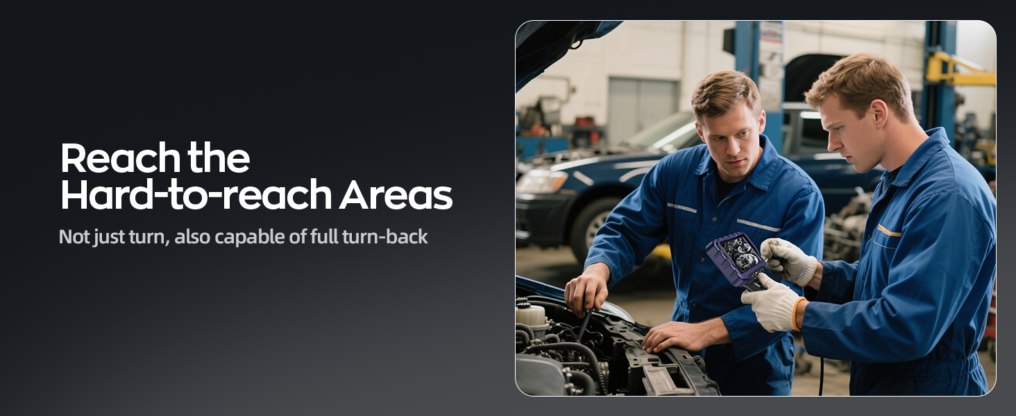Inspection Borescope for Wall Automotive Engine