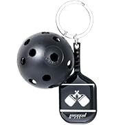 Qomamount Pickleball Keychain,Mini Paddle and Pickleball Design Pickle Ornament,Gifts for Pickleb...