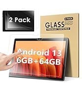 DETUOSI 2 Pack 10.1 inch Screen Protector for ?ECOPAD THTH-K12C 10.1 inch Android 13 Tablet, Ultr...