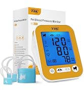 Veterinary Blood Pressure Monitor for Pet Dog and Cat, Animal Automatic Digital BP Machine with L...