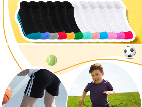 breathable boys ankle socks