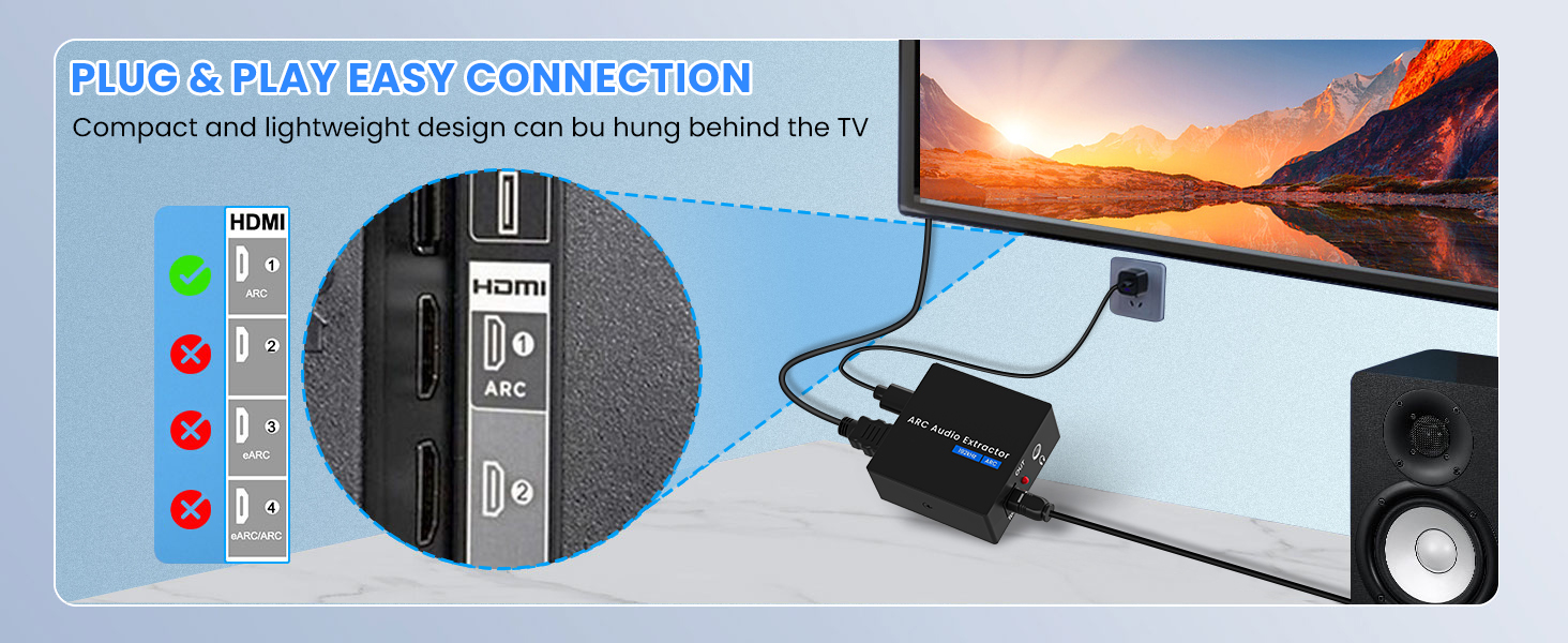 hdmi arc to optical