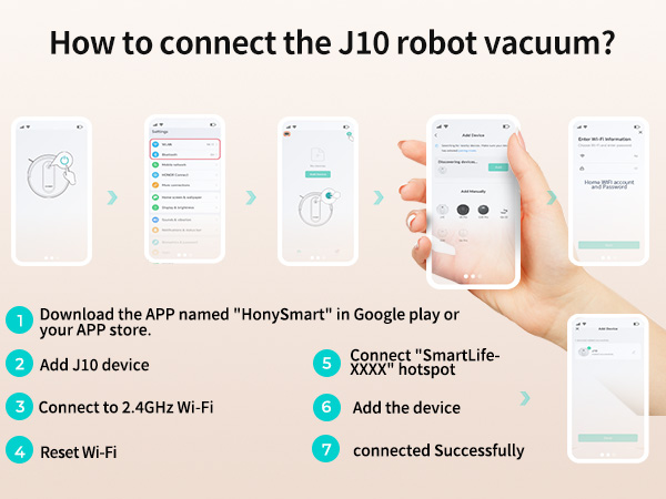 How to contact the J10 robot vacuum