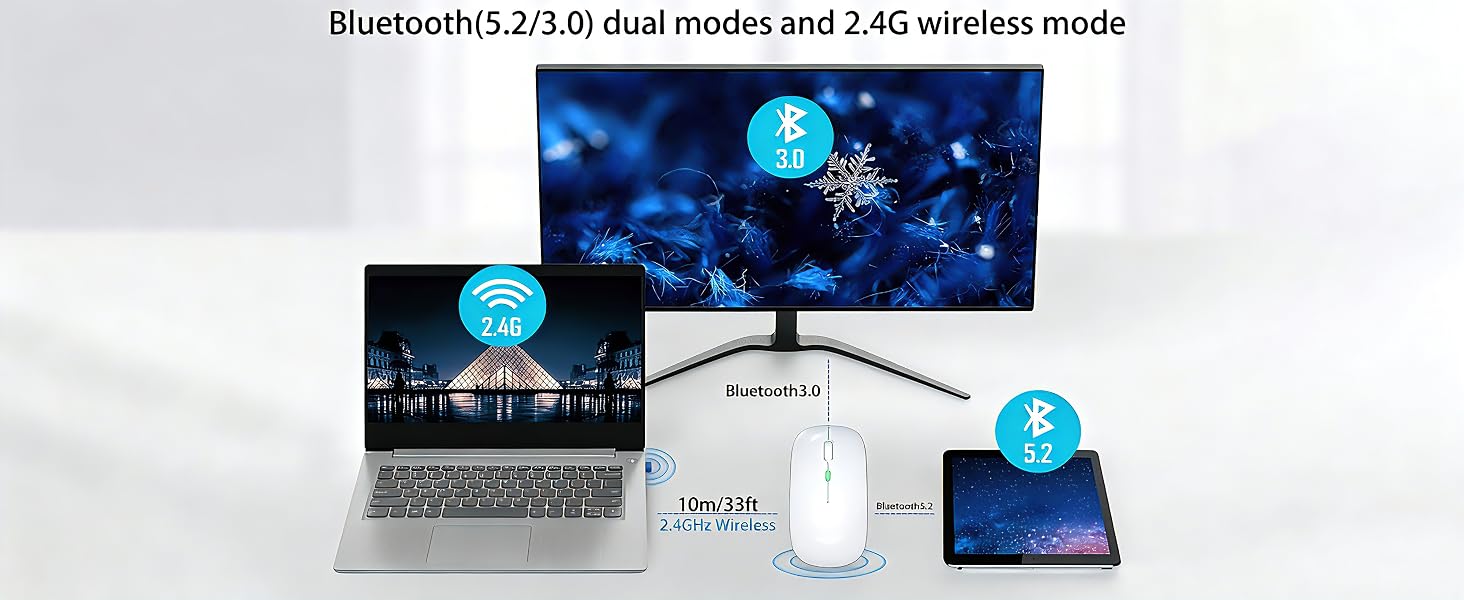 Wireless Bluetooth Mouse