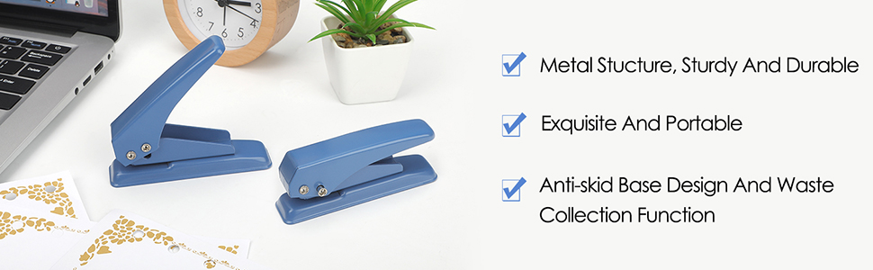 single hole punch