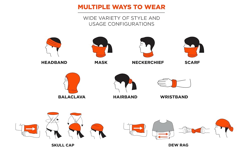 multi-band, multiple ways to wear