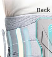 Back Brace for Lower Back Pain Relief, Lumbar Support Belt with 9X Ergonomic Support System, Brea...