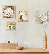 natural wood frame