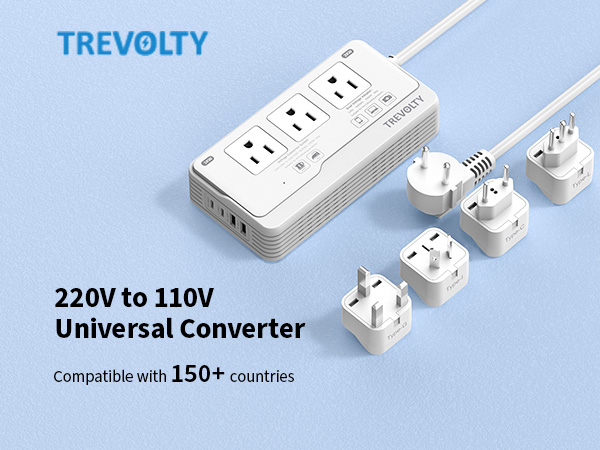voltage converter for travel
