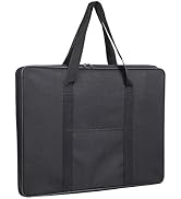 Jjring Art Portfolio Case, Wire Framed Nylon Portfolio Tote, Art Storage Bag in 23 Inches by 17 I...