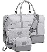 Weekender Bags for Women with Toiletry Bags Large Overnight Bags Travel Duffel Bag Carry On Shoul...