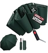 LILAC Large Travel Inverted Umbrella, 54 Inch 10 Ribs Windproof for Rain & Sun, Reverse Automatic...