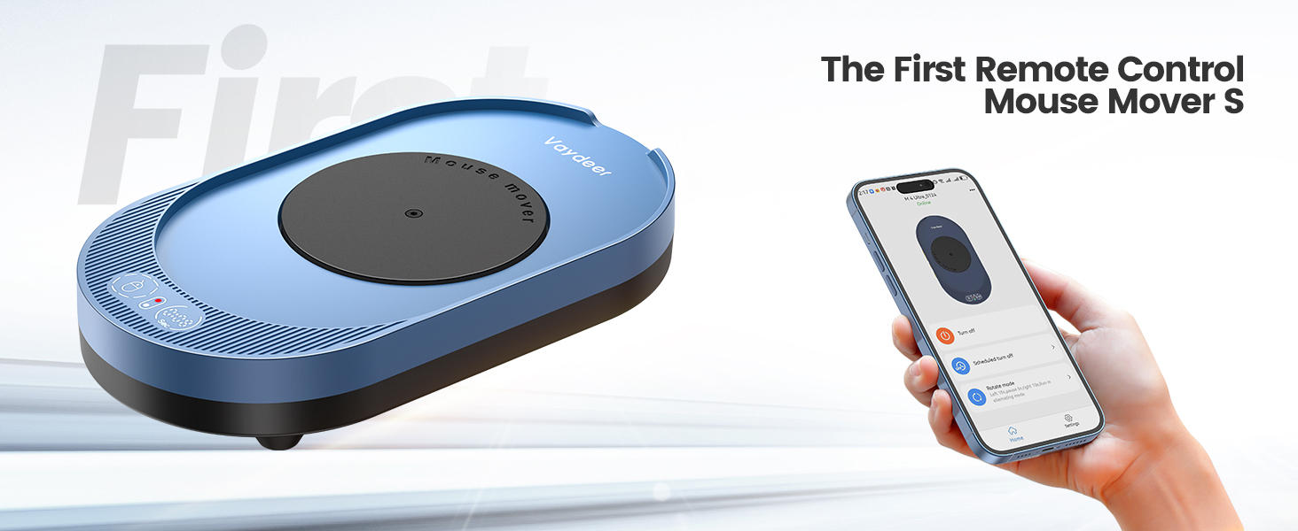 Mouse Mover Jiggler Device with APP Remote Control and Timer Function