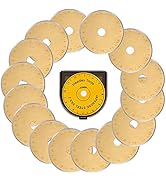 HEADLEY TOOLS Titanium Coated 45mm Rotary Cutter Blades 15 pcs